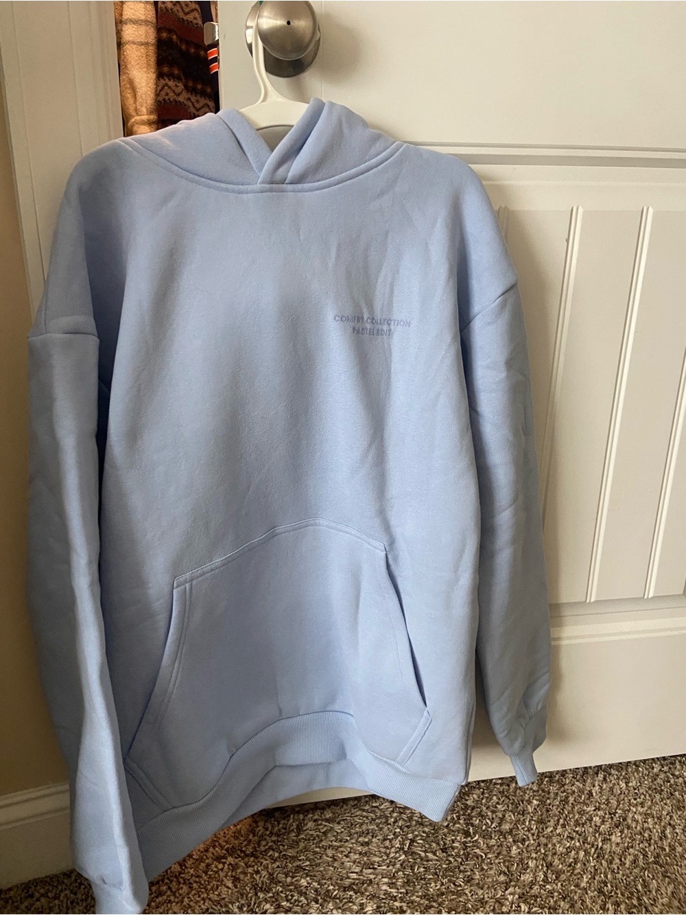 BRAND NEW Comfrt Pastel Hoodie - Limited Edition Color Periwinkle - Picture 2 of 8
